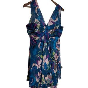 Fairy Donna Ricco Dress 12 Floral Spring‎ Empire Waist Romantic Feminine Chic